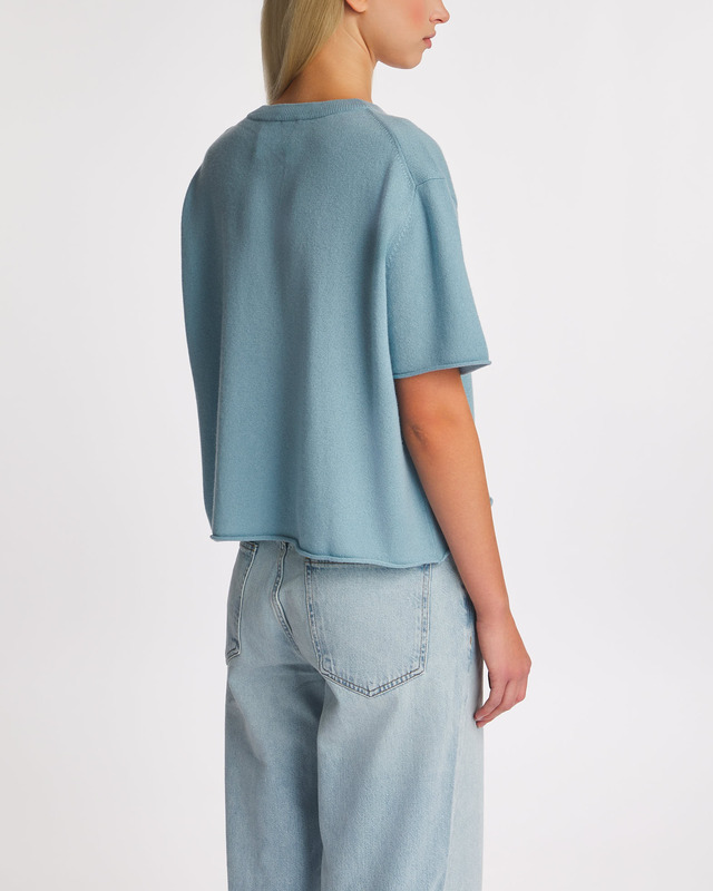 LISA YANG T-Shirt Cila Cashmere Ljusblå 1 (S-M)