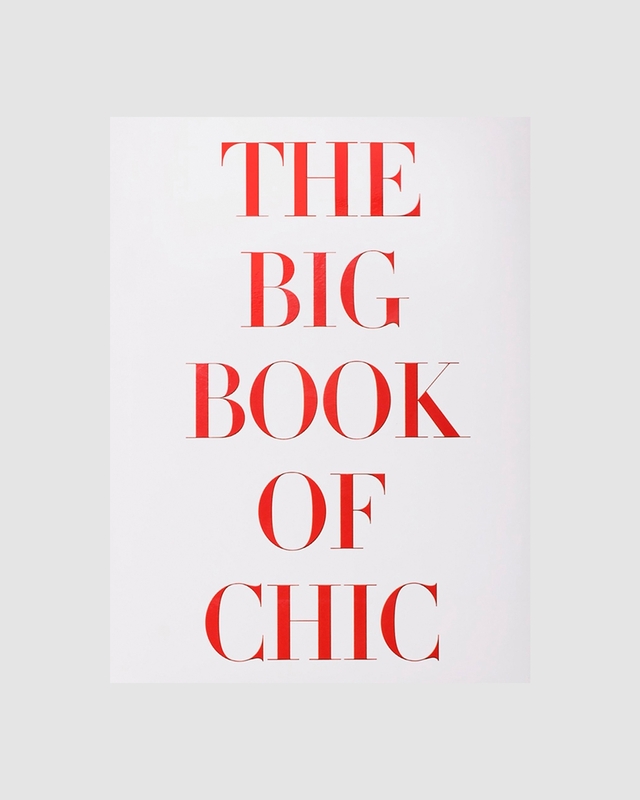 New Mags Bok The Big Book Of Chic Vit/röd  ONESIZE
