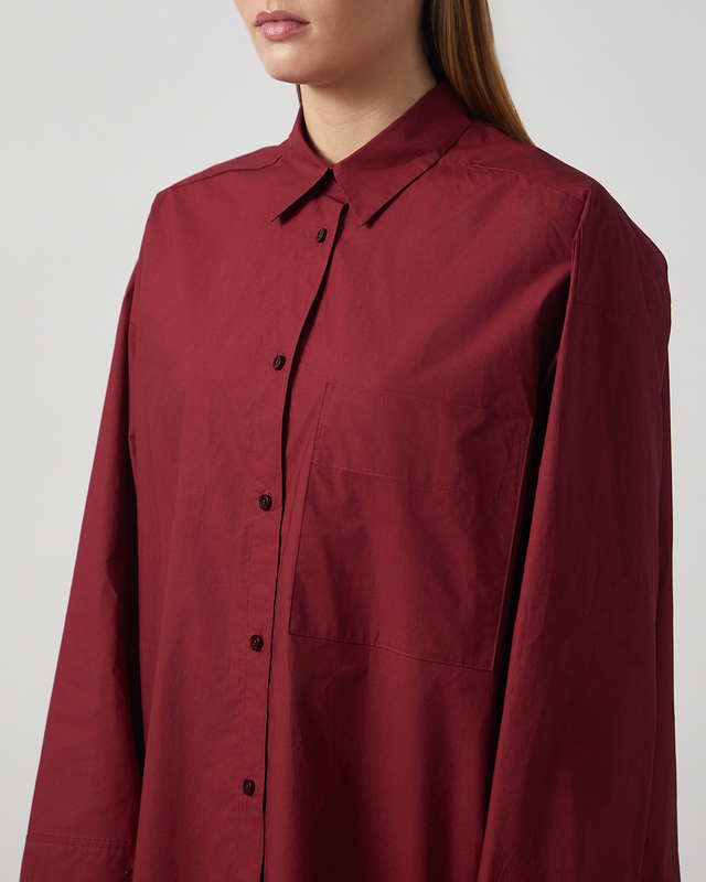 By Malene Birger Shirt Derris Cabernet 42