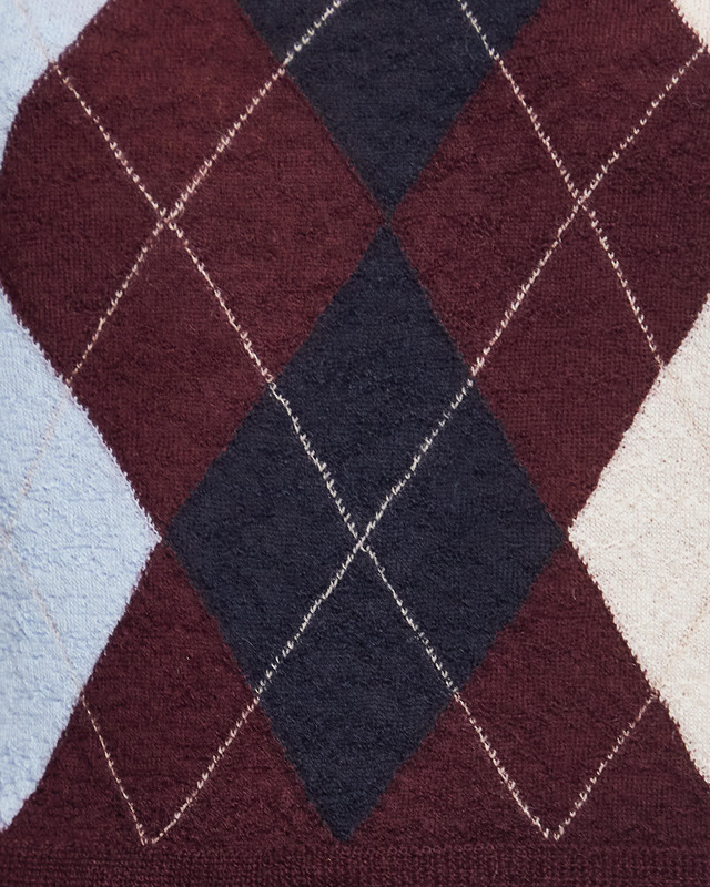 KHAITE Topp Anders Burgundy S