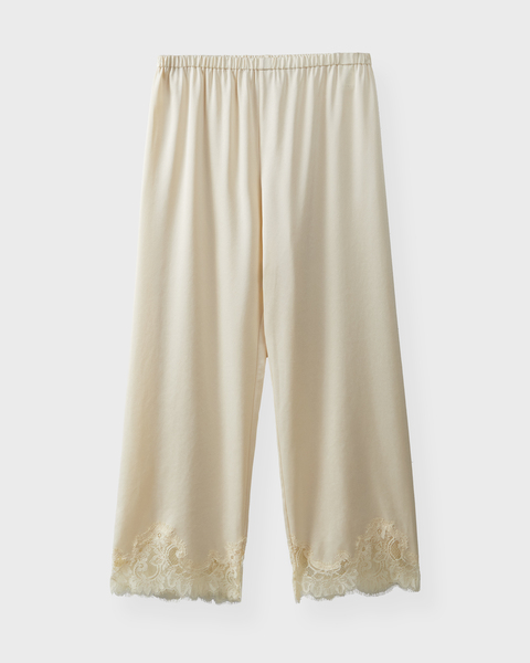 Trousers Rayna Lace Ljusgul 1
