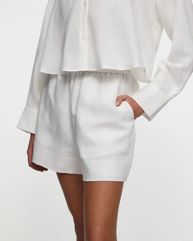 Wakakuu Icons Shorts Hamptons Linen White M