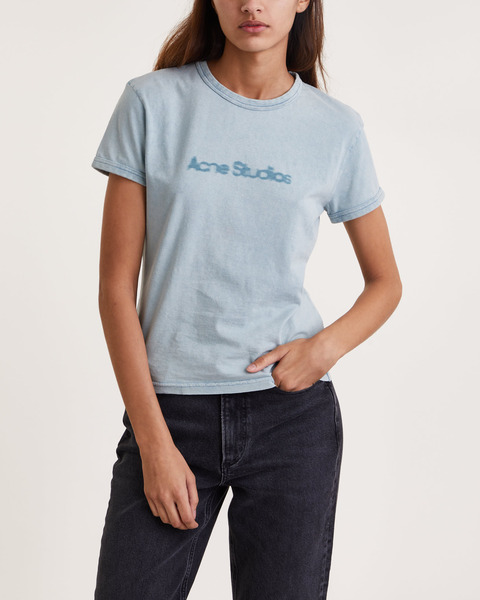 T-Shirt Blurred  Light blue 1