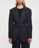 Filippa K Blazer Hourglass Pinstripe  Anthracite 40