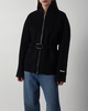 Sportmax Coat Short Spxagora Black 42