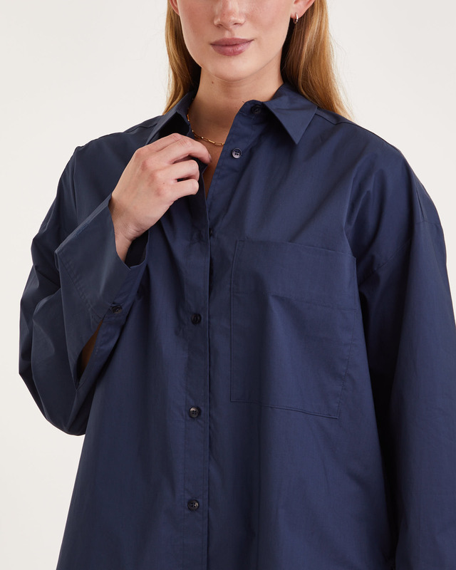 By Malene Birger Shirt Derris Navy 38