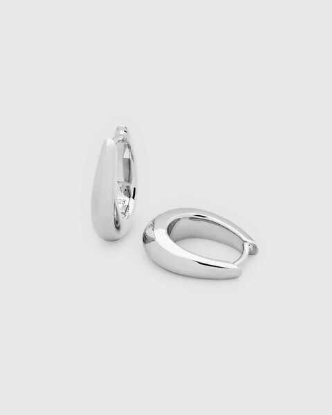 Earring Liz Hoop Silver ONESIZE 1