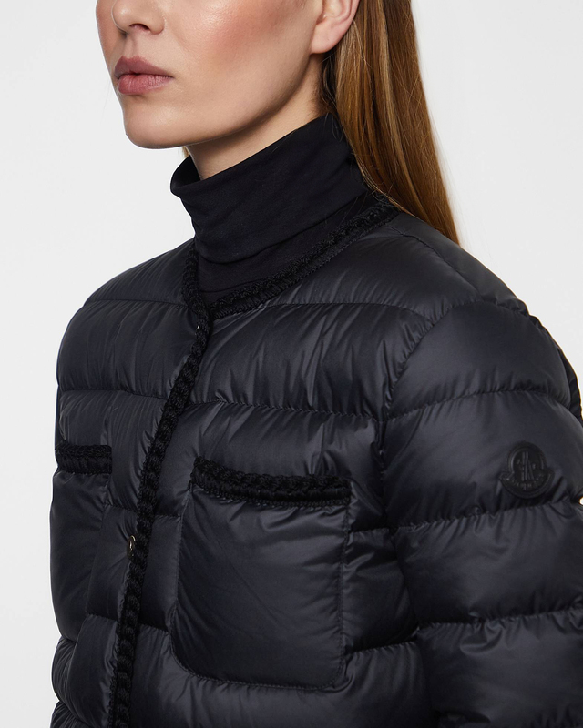 Moncler Jacka Gencay Svart MONCLER 5 (XL)