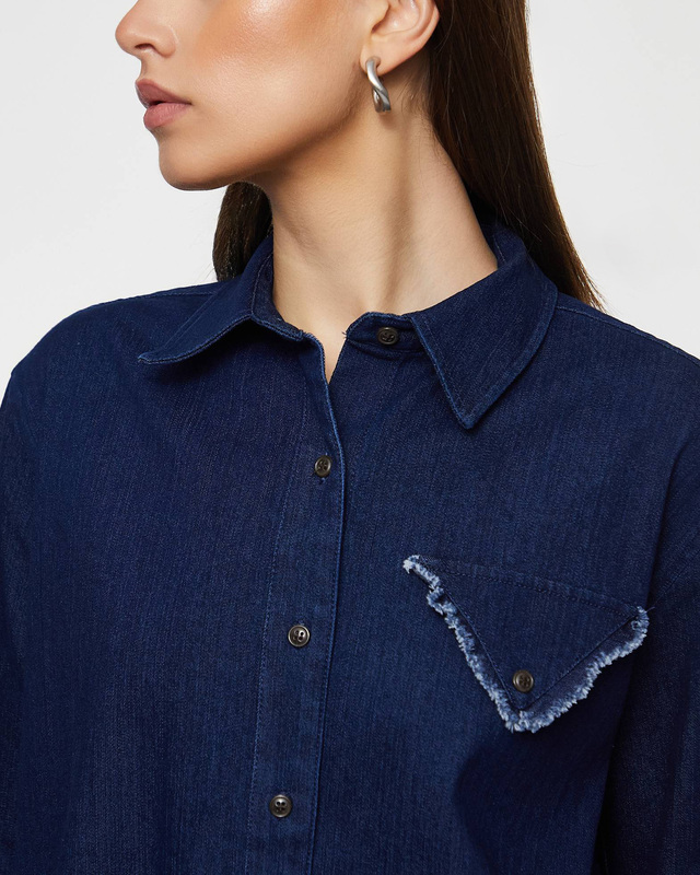 The Garment Skjorta Merci Denim 8 Denim UK 14 (EUR 42)