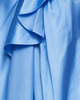 Acne Studios Blouse Halter Satin Blue 34