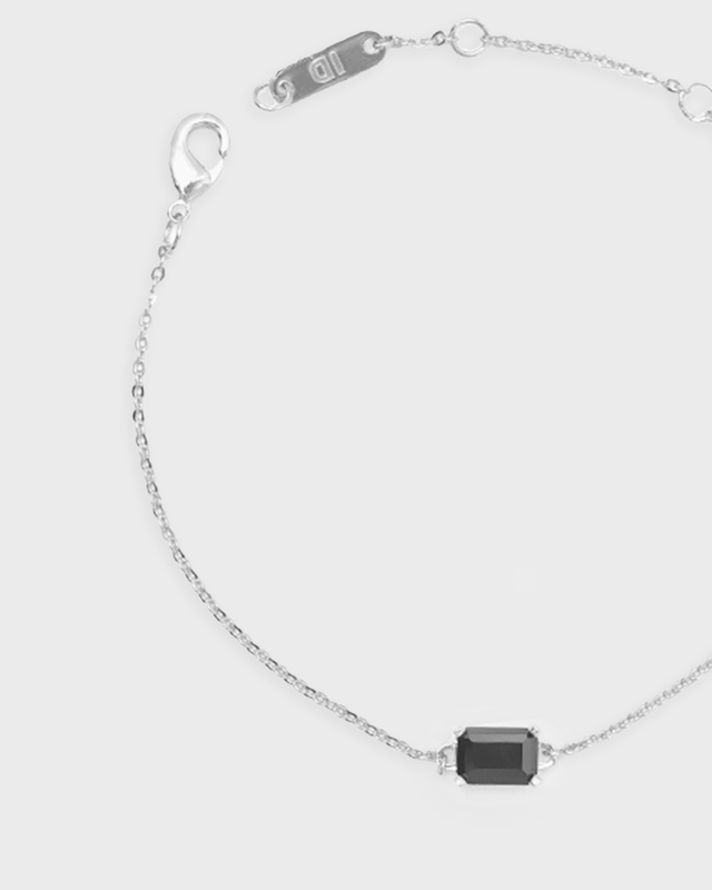 Izabel Display Armband One Stone Svart ONESIZE