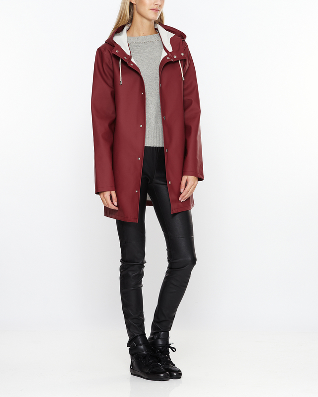 Stutterheim Rain Coat Stockholm Bordeaux L