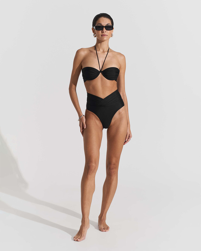 Seaquelle  Bay Bikini Bottom Black L