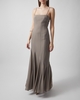 ROTATE Birger Christensen Kjole Chiffon Maxi Strap 40