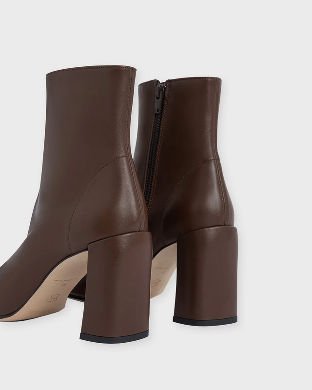 By Far Boots Vlada Bear Nappa Leather Brown EUR 39