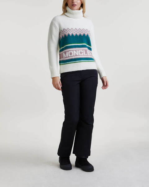 Tröja Dolcevita Wool Polo Offwhite 2