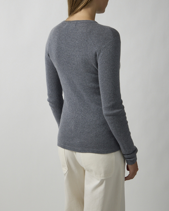 LISA YANG T-shirt Long Sleeve Vivian Cashmere Cloud 0 (XS-S)