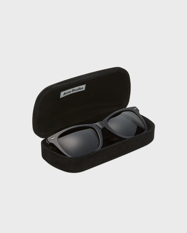 Acne Studios Sunglasses Square-Frame Black ONESIZE