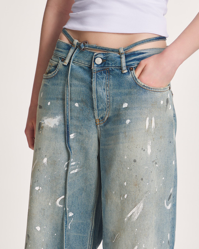 Acne Studios Jeans Regular Fit 2004 Ljusblå 34