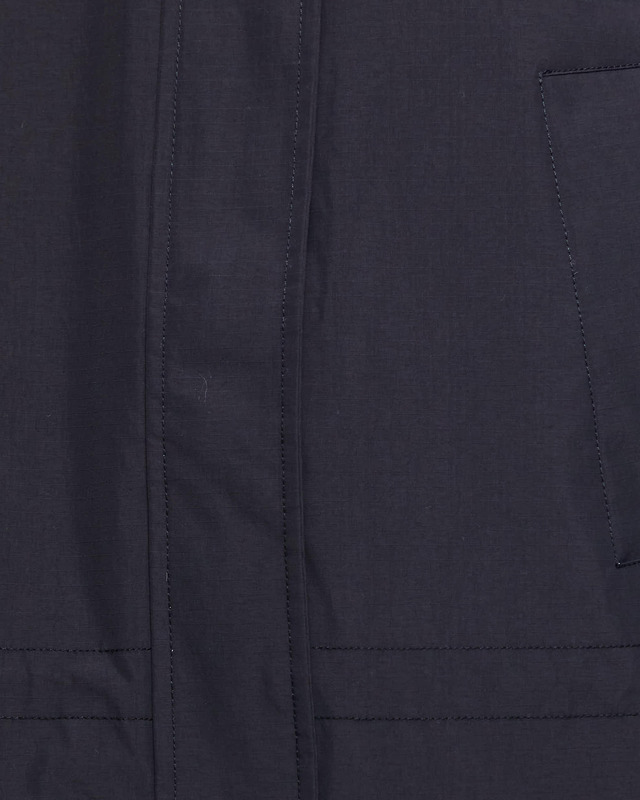 Ganni Coat Ripstop Tri-Layer Parka  Phantom  38