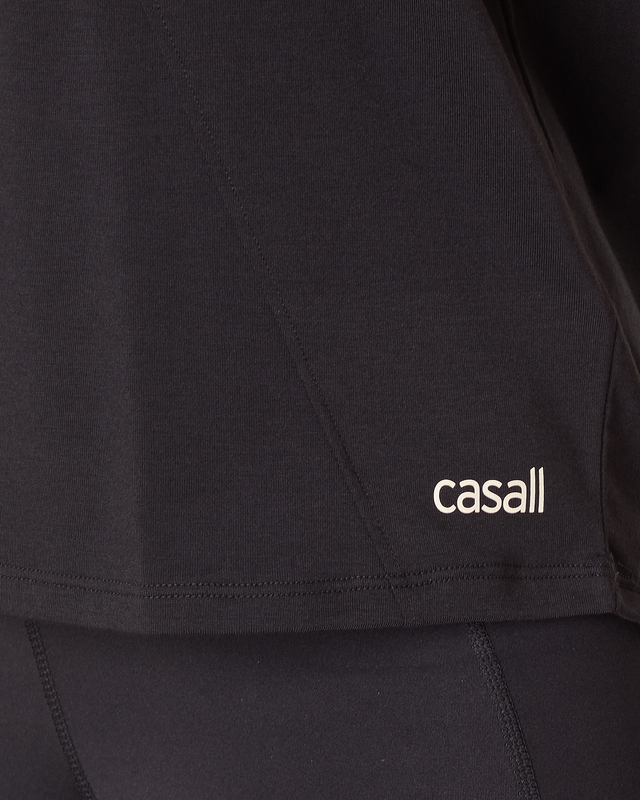 Casall Topp Cut Out Detail Svart 34