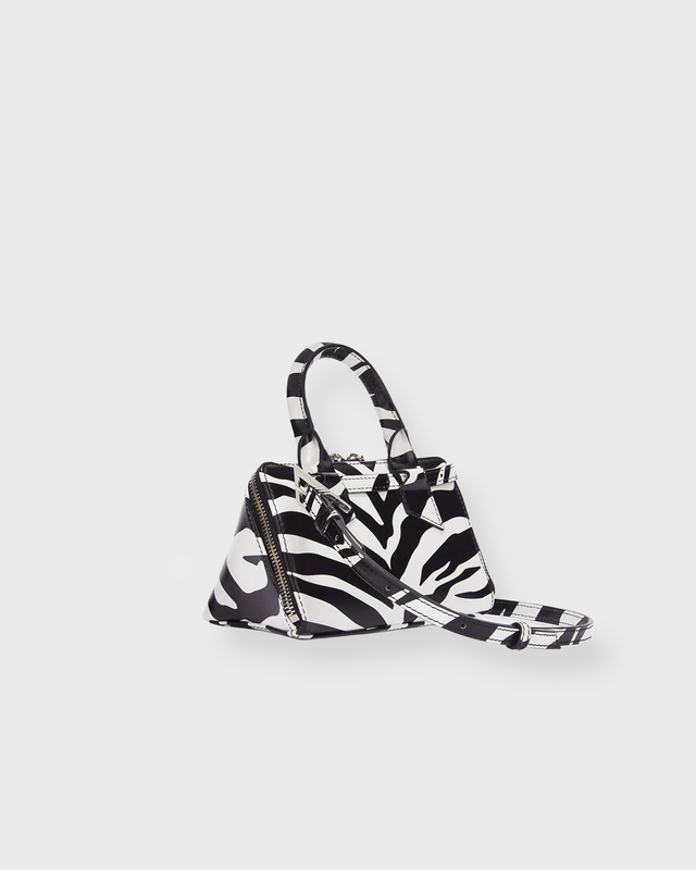 The Attico Bag Friday Top Handle Mini Vit/svart ONESIZE