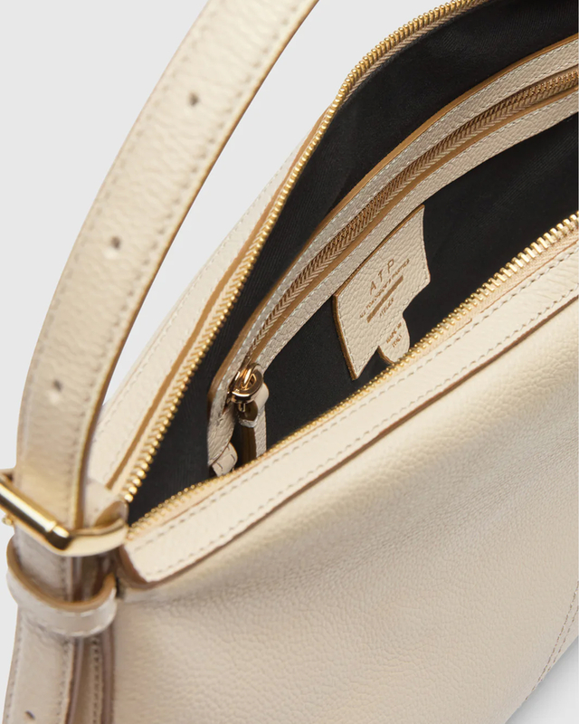 ATP Atelier Castellare Mandorla Grained Calf Creme ONESIZE