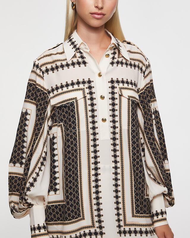 Zimmermann Blus Pocket Print 1 (S-M)