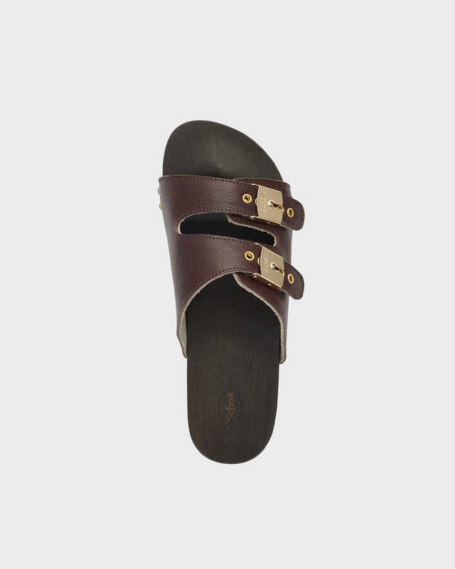 Scholl SL PESCURA 2 STRAPS FLEX BROWN Brun EUR 39