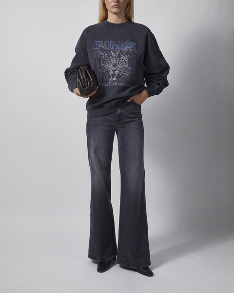 Genser MILES LEOPARD MUSE - WASHED BLACK 2