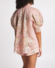 Zimmermann Blus Waverly Short Sleeve Rosa 1 (S-M)