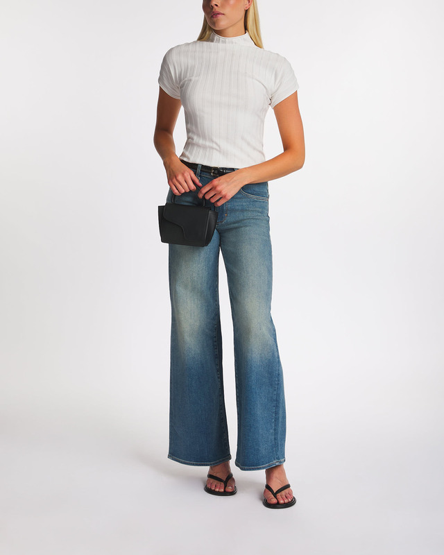Filippa K Top Mock Neck White S