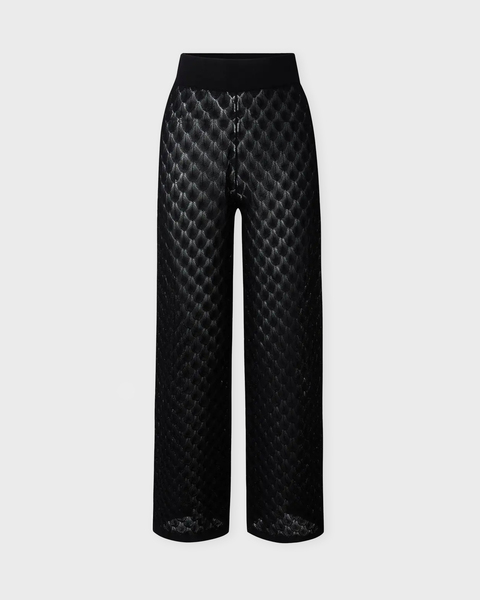 Byxor Alissa Knitted  Svart 1