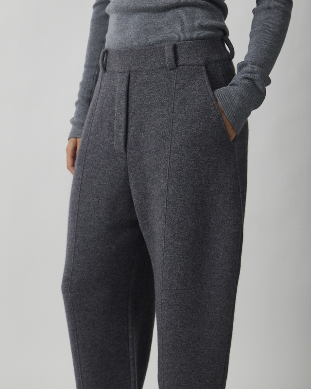 LISA YANG Bukser Wrenda Cashmere Granit 1 (S-M)
