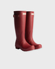 Hunter Stövlar Women's Original Tall Boots Burgundy  EUR 36