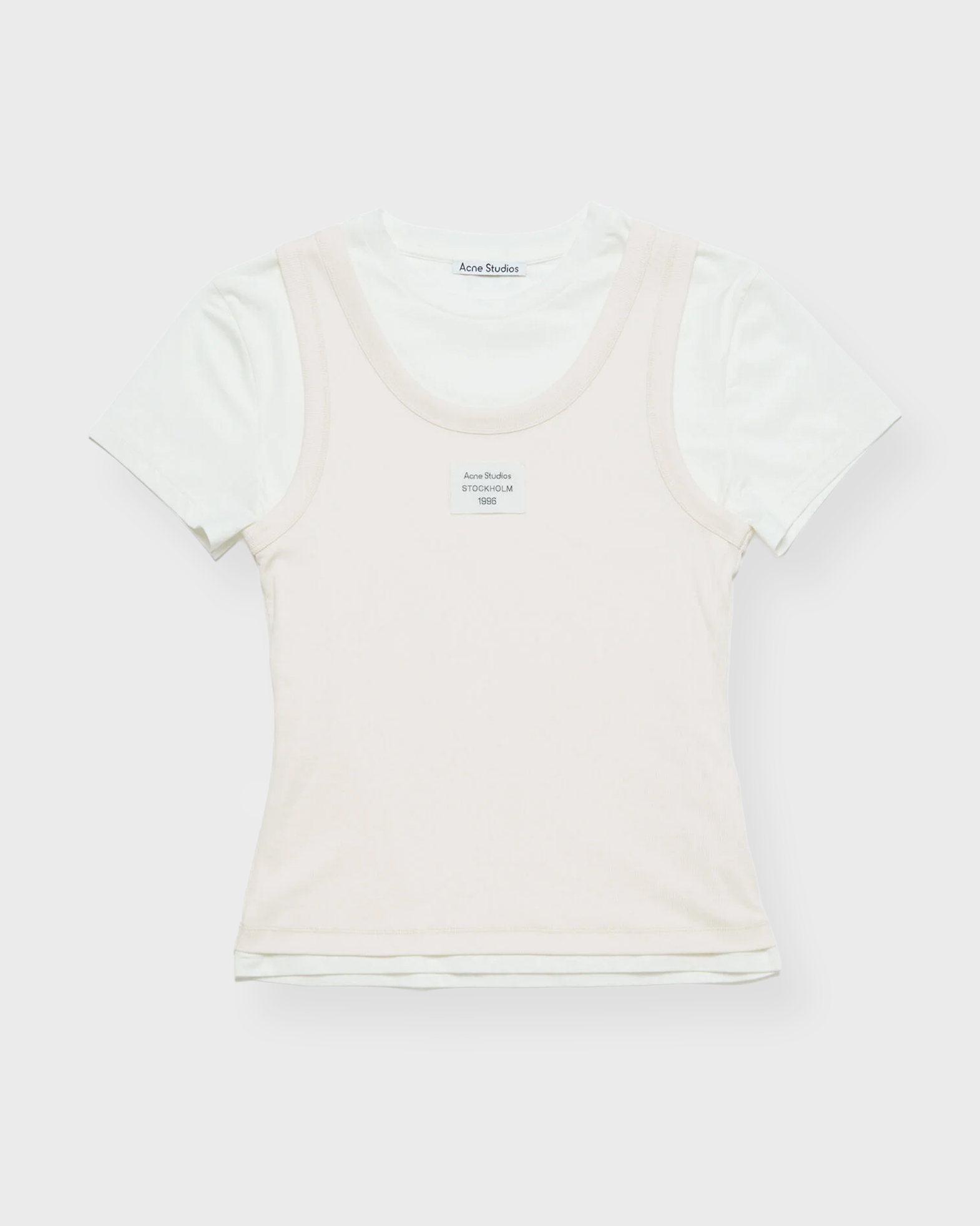 Acne Studios Women's Offwhite T-Shirt Fn-Wn-Tshi000709 Xs