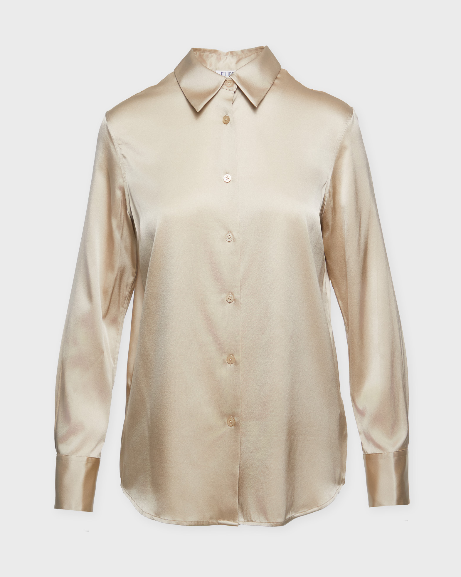 Filippa K Skjorta Silk Pearl 38