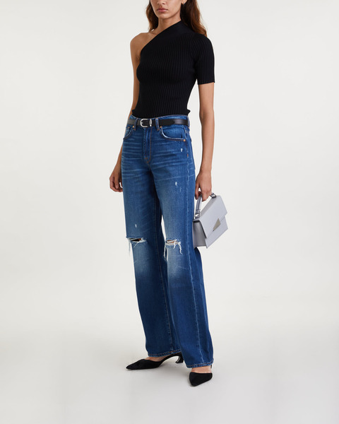 Jeans Tess Trousers Slate Mörkblå 2