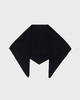 Wakakuu Icons Scarf Knit Triangle Black ONESIZE