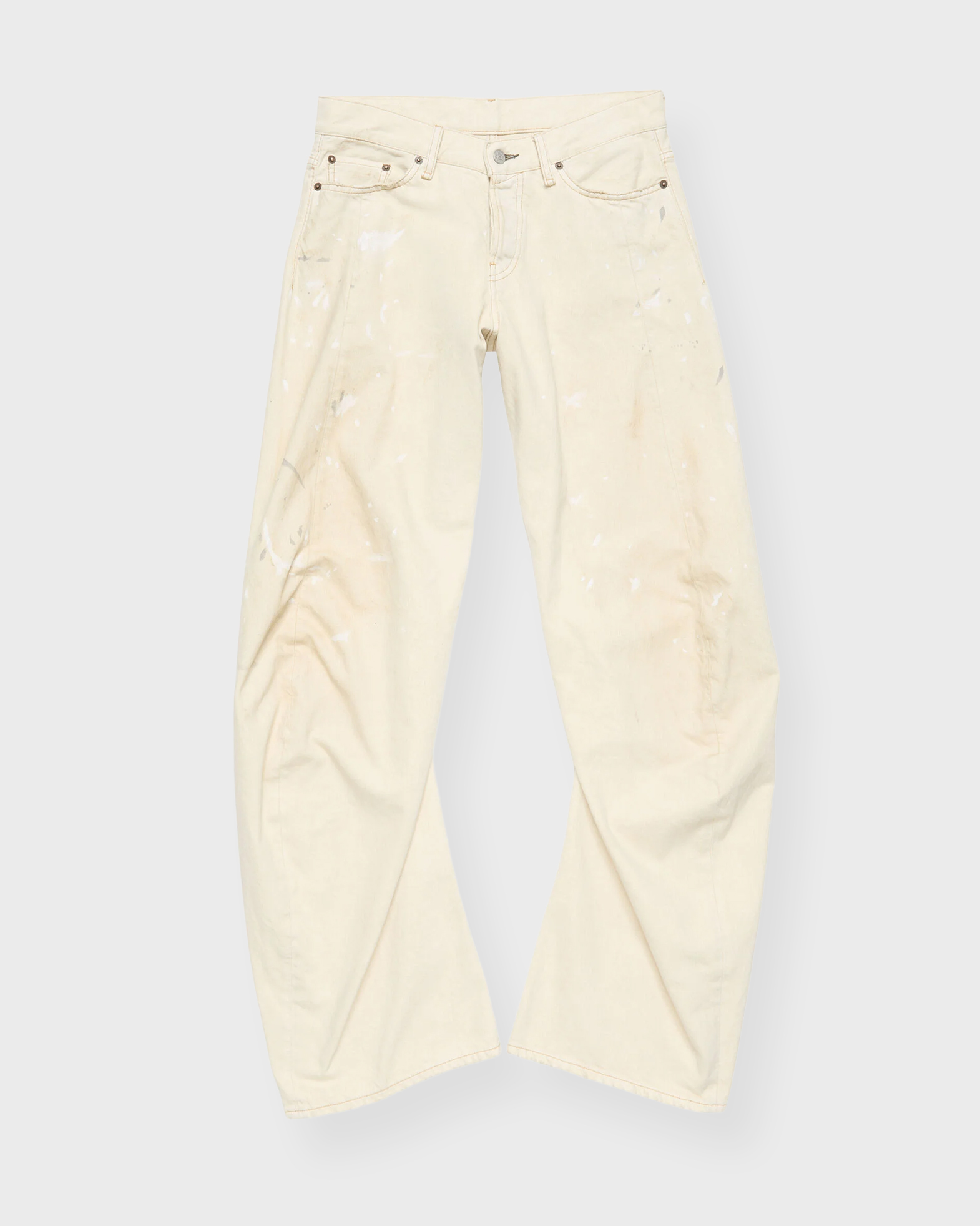 Acne Studios Women's White Jeans 2006F Trafalgar W26/L32