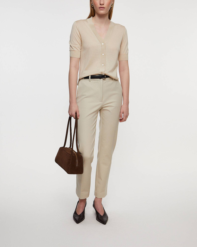 JOSEPH Byxor Gabardine Coleman  Beige FR 42 (EUR 40)