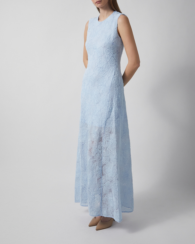 ROTATE Birger Christensen Dress Mesh Maxi 38