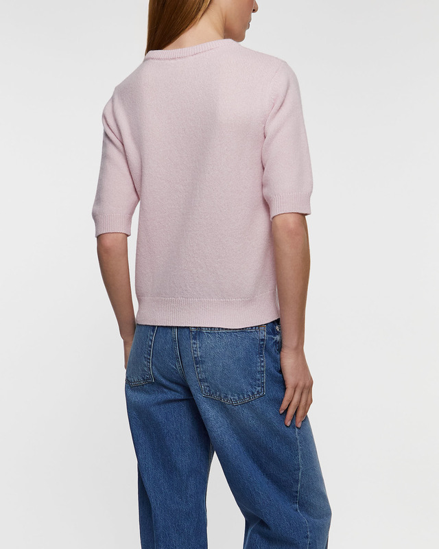 Wakakuu Icons Top London Wool Cashmere Rosa XS
