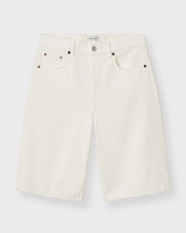Dagmar Shorts Baggy Fit White 36