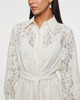 Zimmermann Klänning Dawning Tuck Midi Creme 1 (S-M)