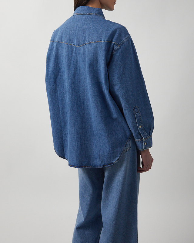 Jeanerica Skjorta Angela Vintage blue S