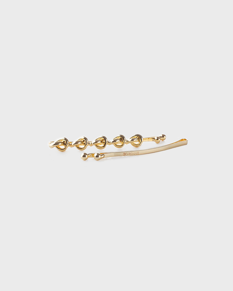 Hairslider 5 Knot & Plain Guld ONESIZE 1