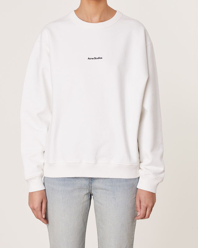 acne studios white sweater