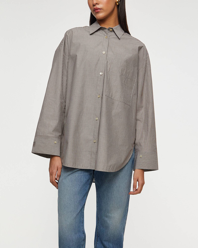 By Malene Birger Skjorta Derris  Brun 42