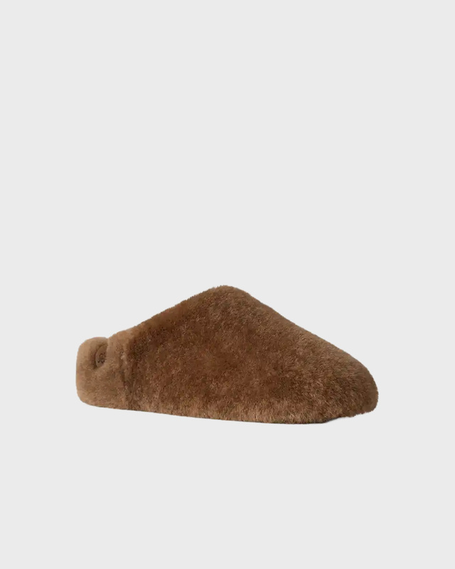 UGG Tøffel Elea Fluffed Brown US 6 (EUR 37)